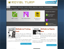 Tablet Screenshot of methode-turf.fr